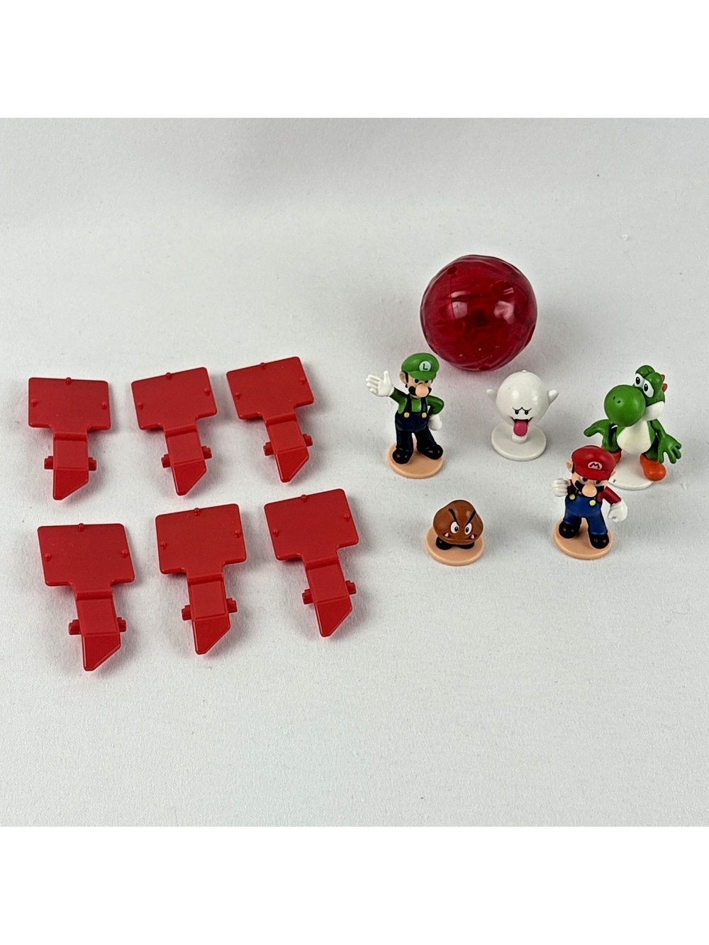 Super Mario Blow Up Shaky Tower Game Replacement Pieces Ball Figurines Planks